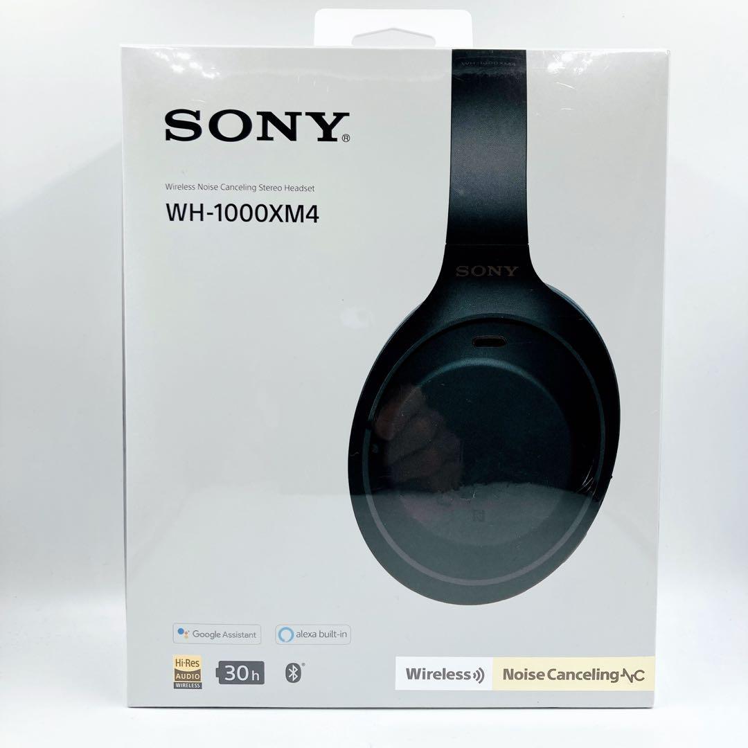【新品未開封】SONY WH-1000XM4 ワイヤレスヘッドホン ブラック