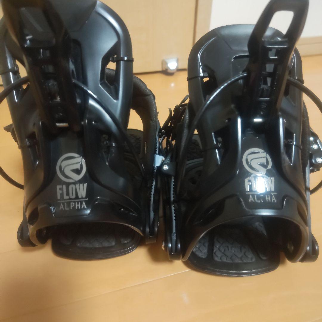 FLOW ALPHA ブラック スノーボードビンディング