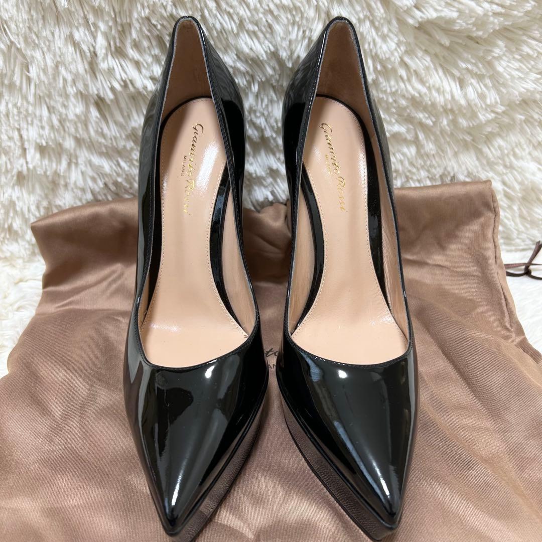 【美品】Gianvito Rossi ジャンヴィトロッシ ハイヒール パンプス