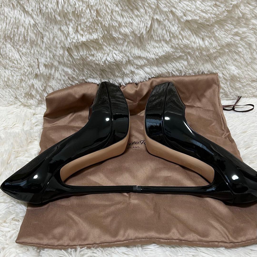 【美品】Gianvito Rossi ジャンヴィトロッシ ハイヒール パンプス