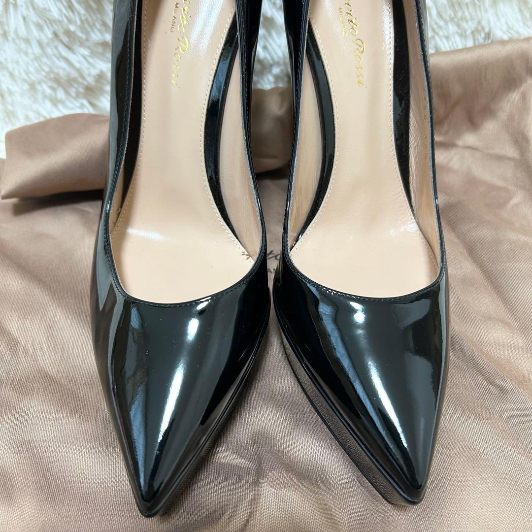 【美品】Gianvito Rossi ジャンヴィトロッシ ハイヒール パンプス