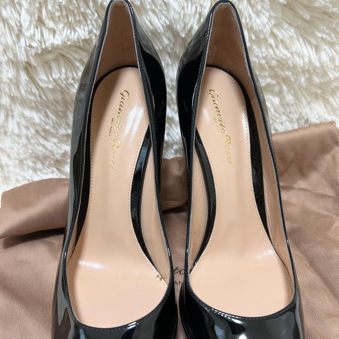 【美品】Gianvito Rossi ジャンヴィトロッシ ハイヒール パンプス