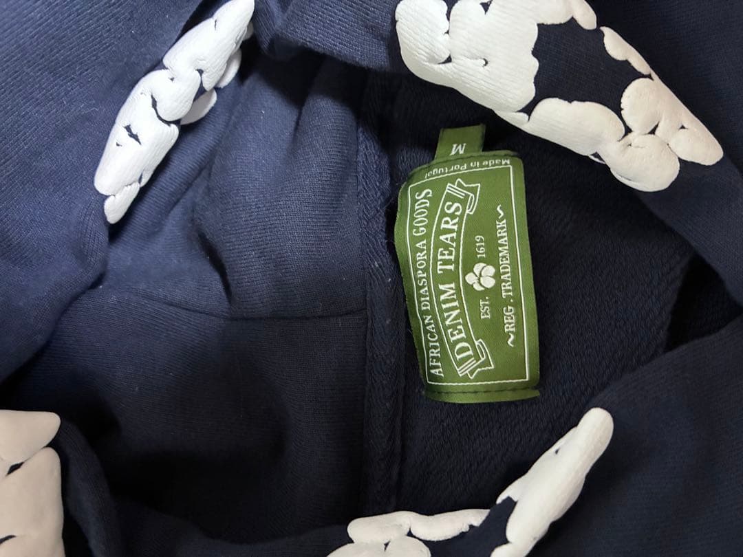 け*ん様 （確実正規）DENIM TEARS パーカー M