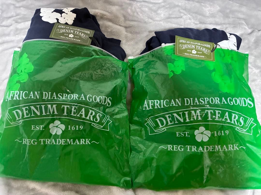 け*ん様 （確実正規）DENIM TEARS パーカー M