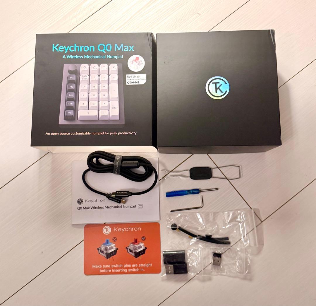Keychron Q0 Max 【国内正規品】高級テンキーキーボード Mac