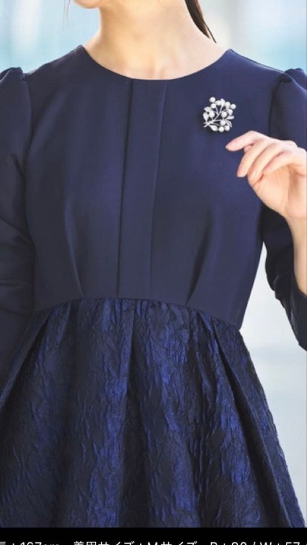 ruirue 可愛い　ワンピース　ジャガード