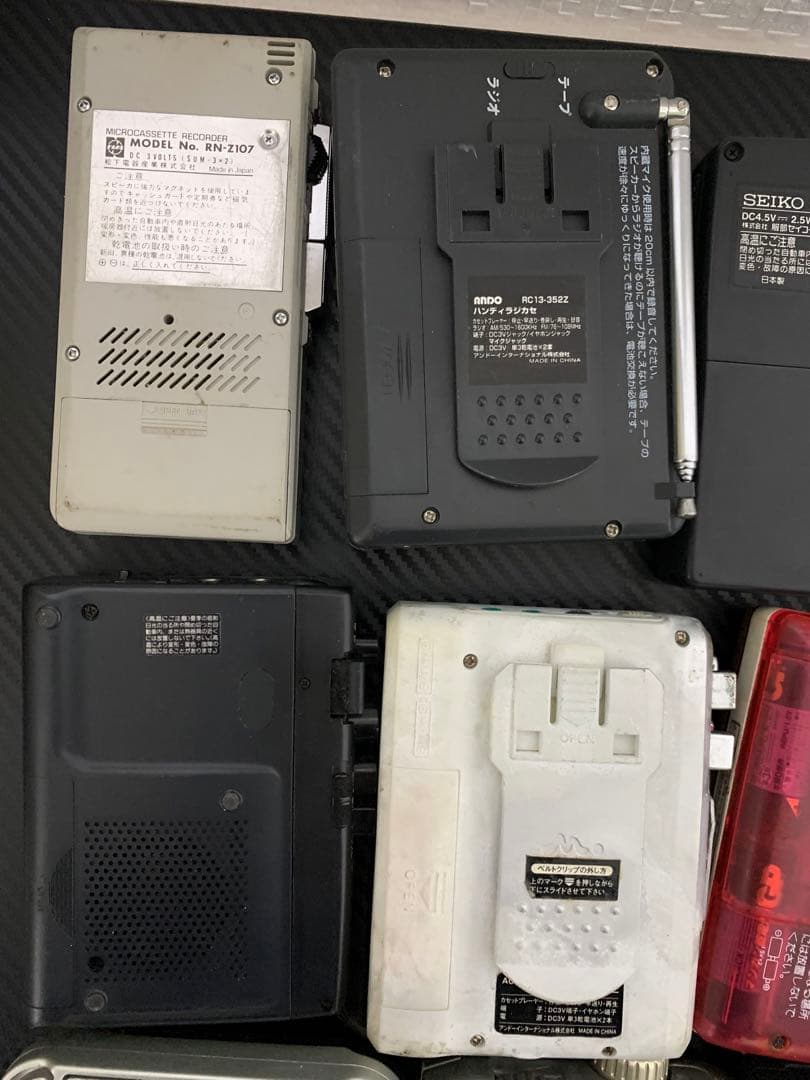 SONY.PANASONIC.ポータブルプレーヤー.カセット.ラジオ.まとめ売り