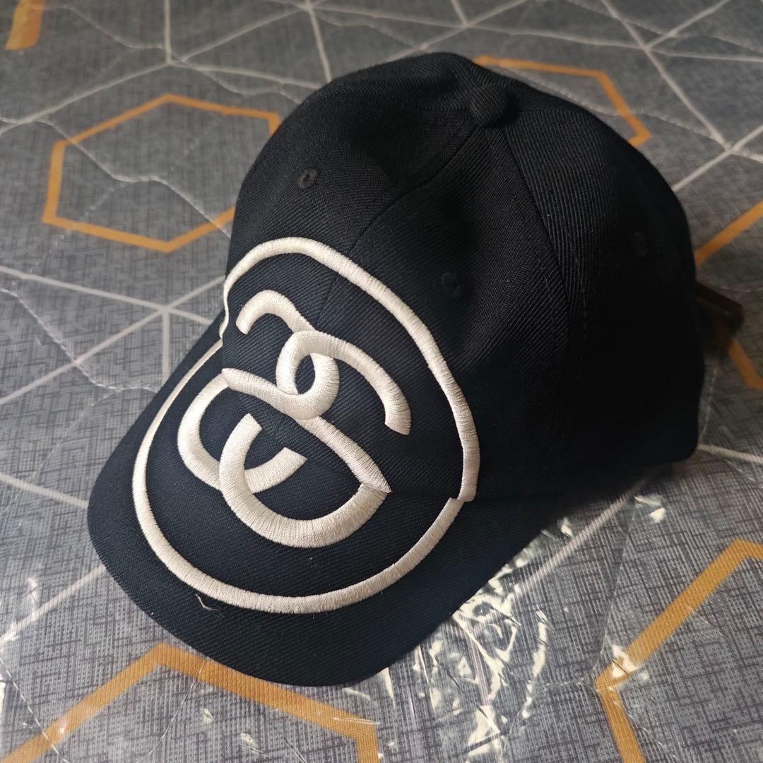 Stussy ロゴ刺繍 キャップ