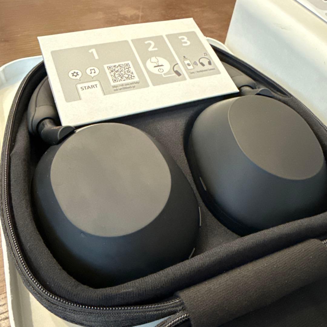 三年保証付き！SONY WH-1000XM5 ブラック ワイヤレスヘッドホン