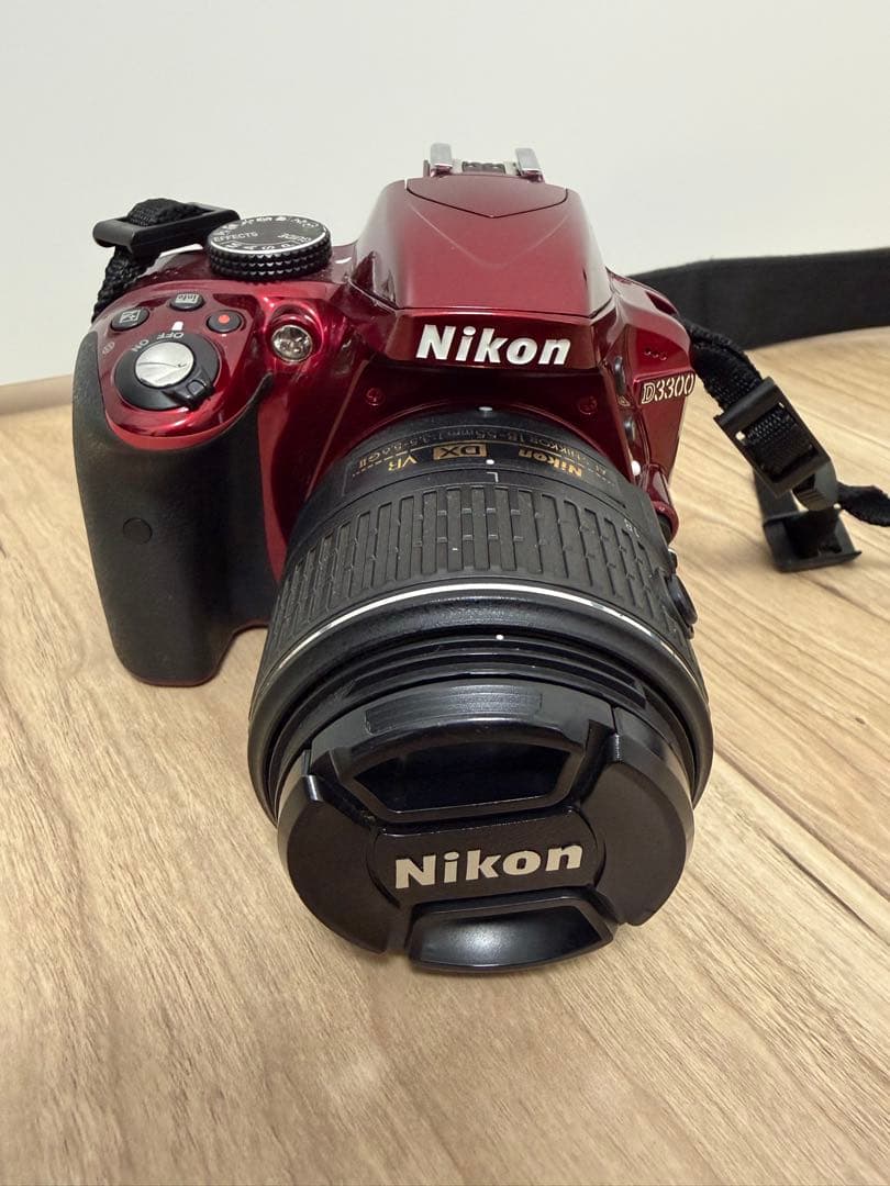 Nikon D3300 赤色 ダブルレンズセット