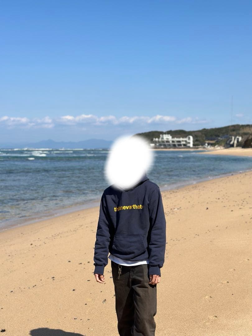 thisisneverthat ネバザ パーカー ネイビー