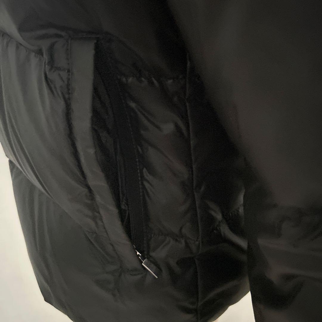 デュペチカ　ダウンジャケット　フード付き ブラック　40