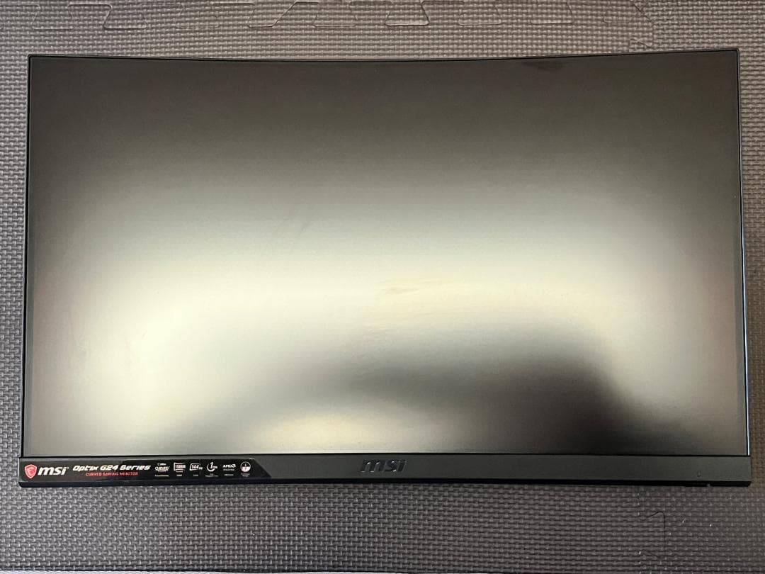 H*t様 MSI Optix G24C4【湾曲 144Hz 23.6インチ】