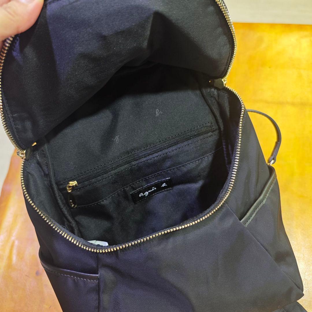 VOYAGE FEMME バックパック リュック ブラック agnès b.