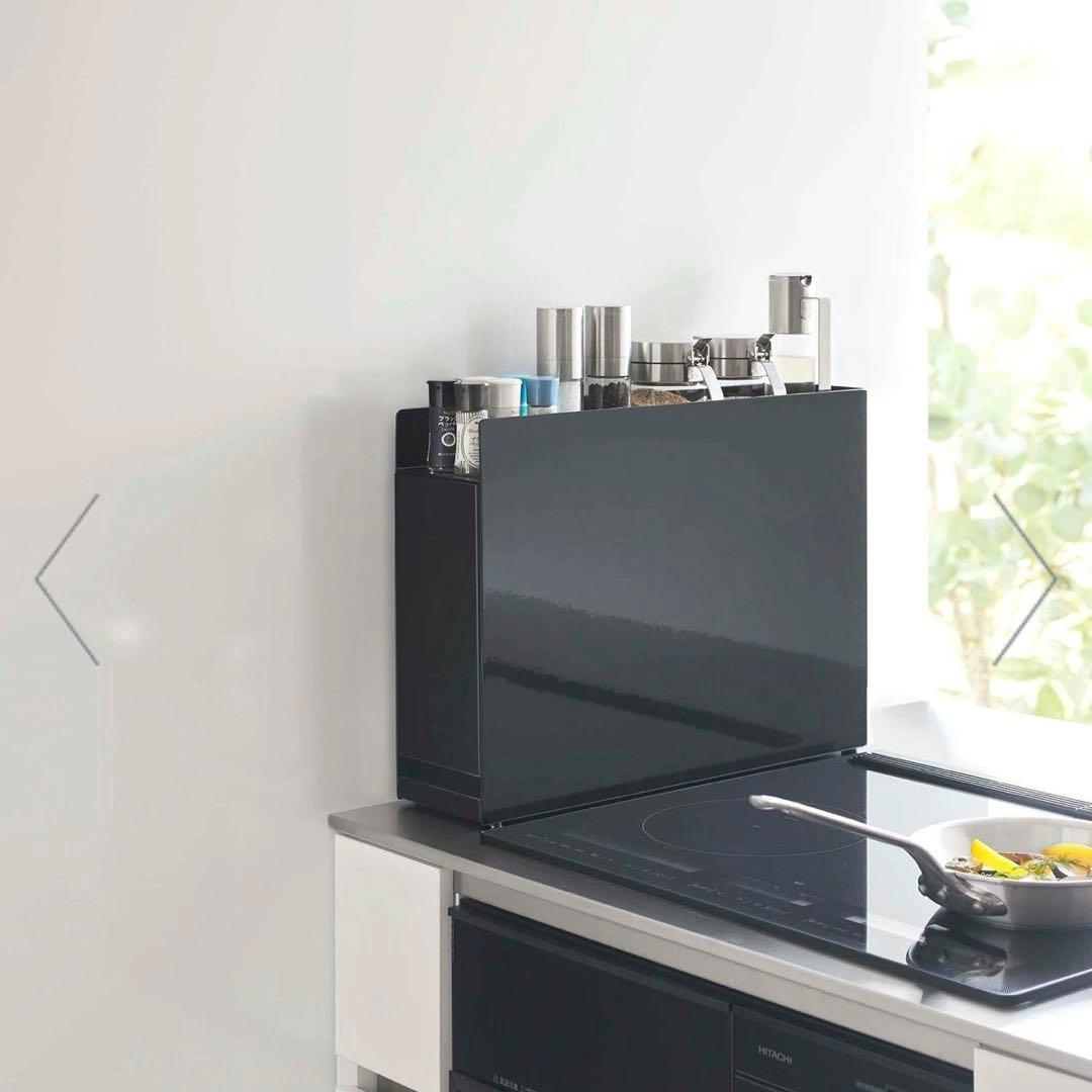 隠せる調味料ラック タワー山崎実業 tower 調味料ラック キッチン収納 隙間