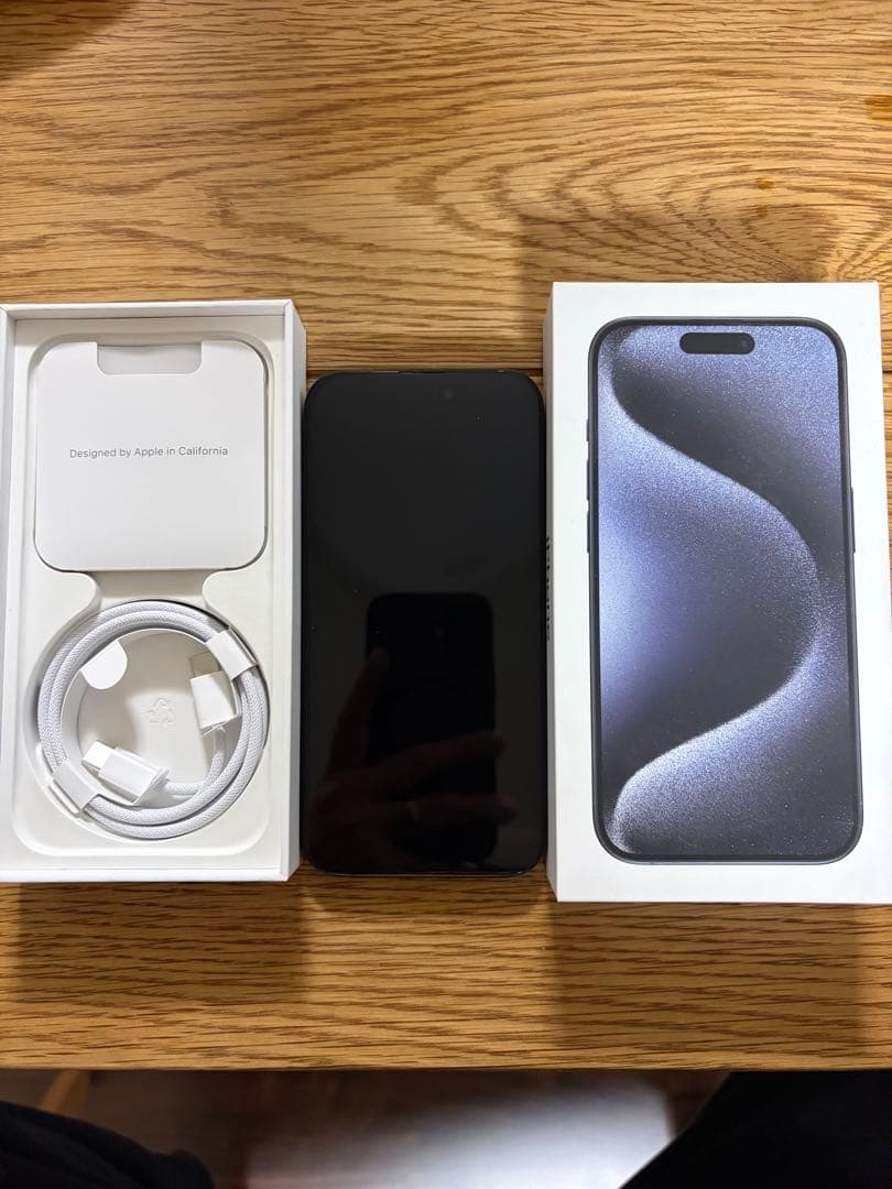 【無傷極美品】iPhone15Pro 512GB SIMフリー 残債なし 箱完備