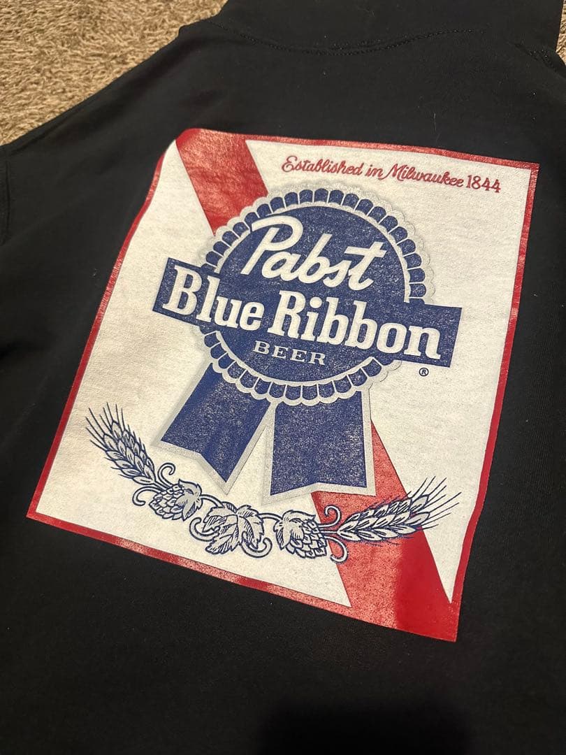 美品　pabst blue ribbon beer テンダーロイン パブスト