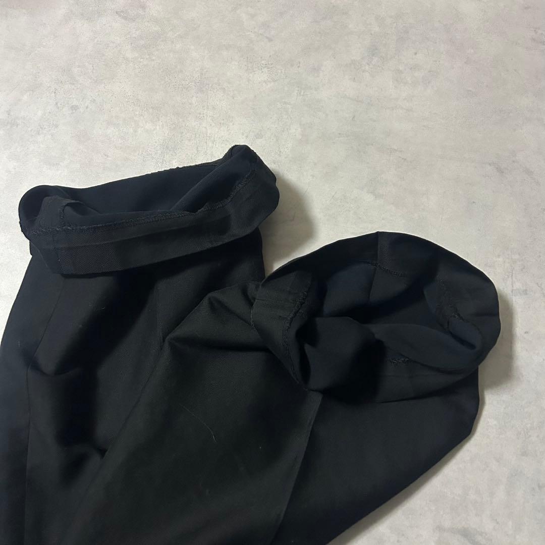 セオリーリュクス スーツ セットアップ ワイドパンツ ダブル 黒 カジュアル