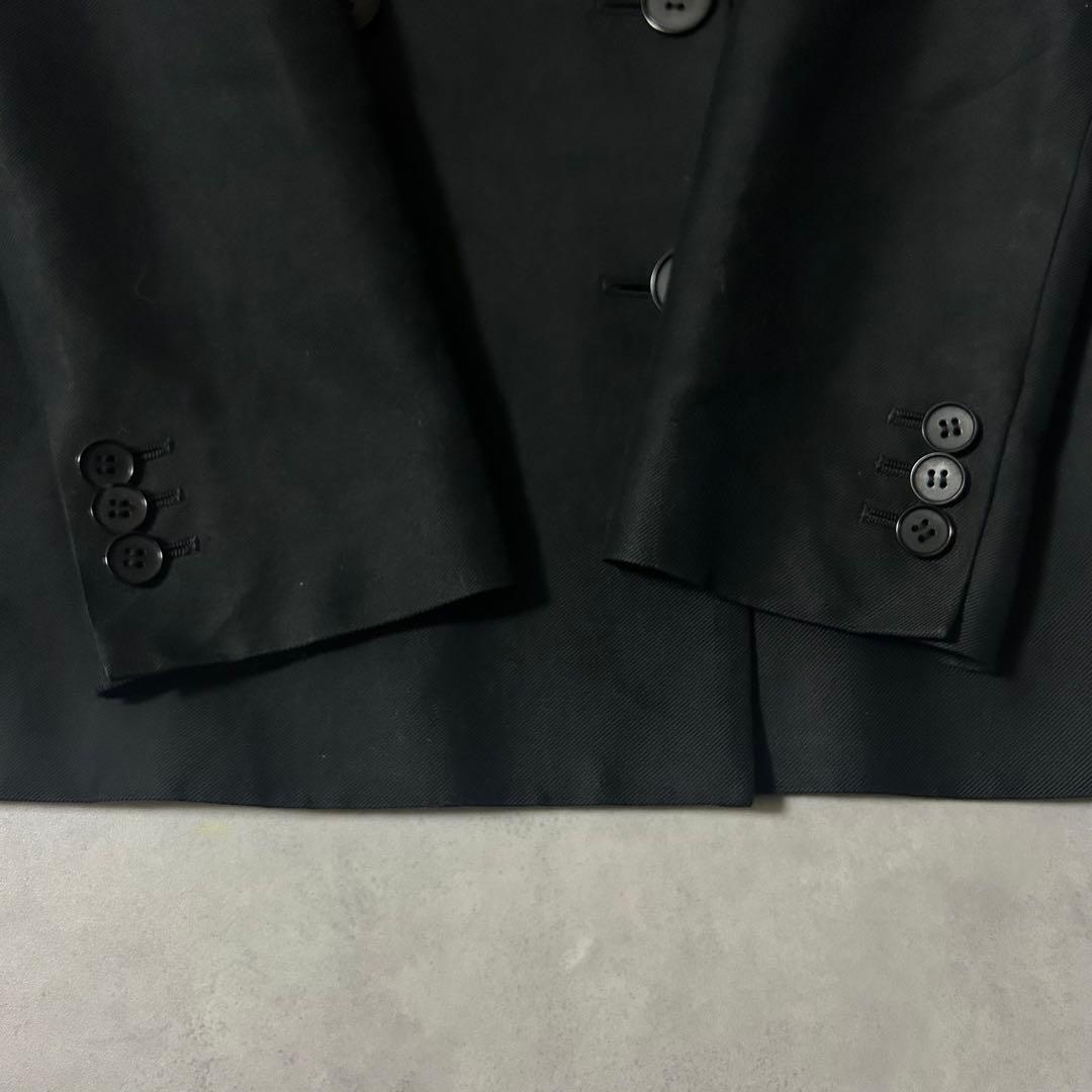 セオリーリュクス スーツ セットアップ ワイドパンツ ダブル 黒 カジュアル