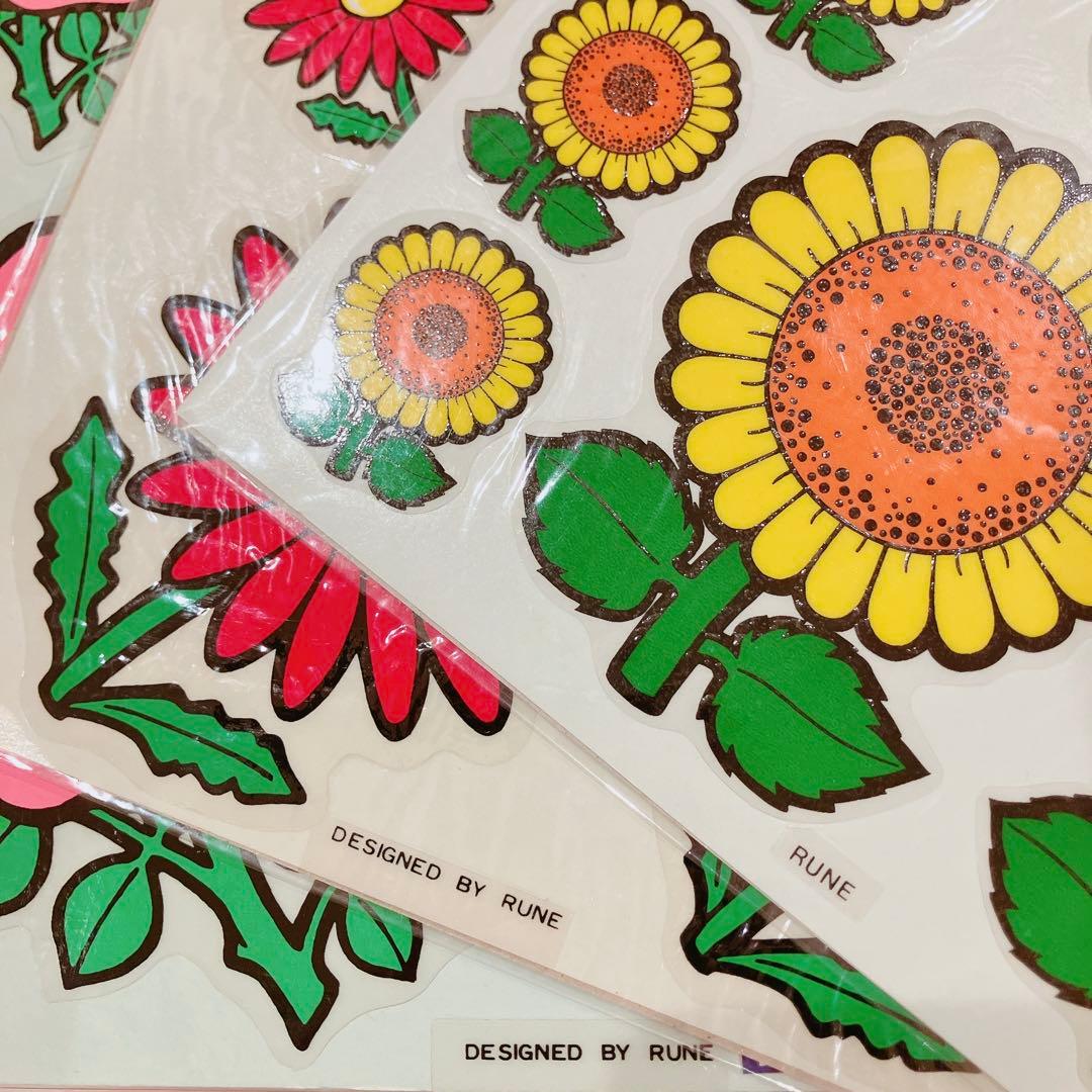 昭和レトロ ミドリ アクセサリーシールセット 内藤ルネ、高橋真琴