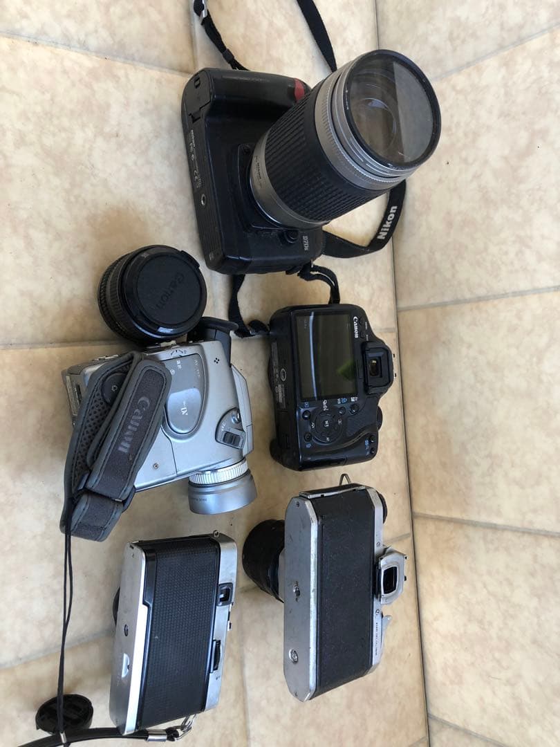 Canon Kiss X2などまとめて6個ジャンク(G67)