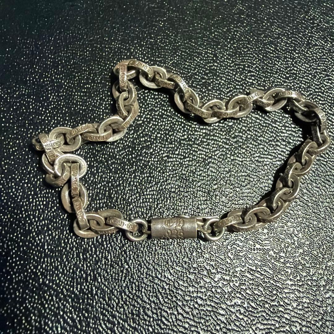 ChromeHearts クロムハーツ　ペーパーチェーンブレスレット　7インチ