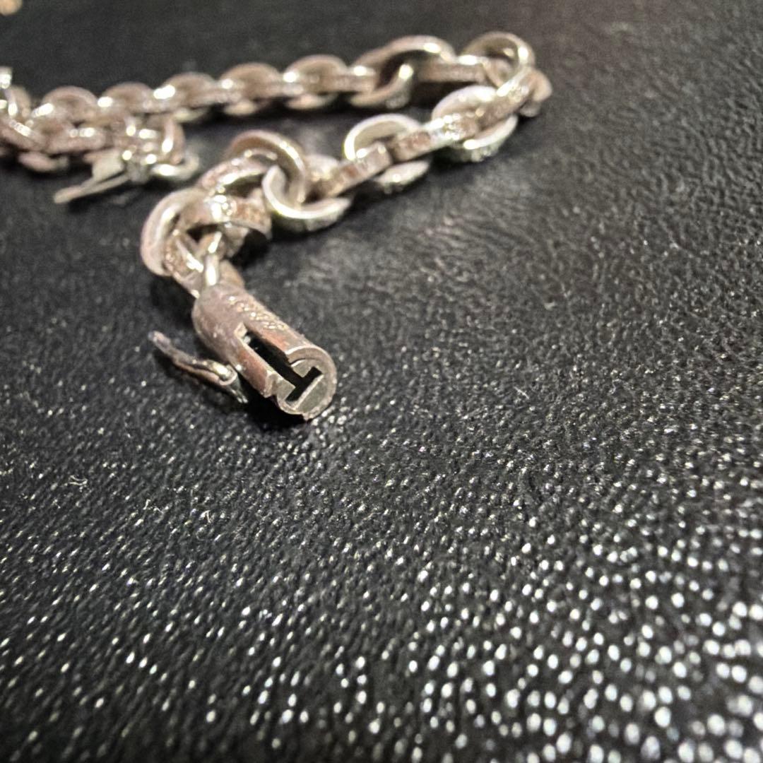 ChromeHearts クロムハーツ　ペーパーチェーンブレスレット　7インチ