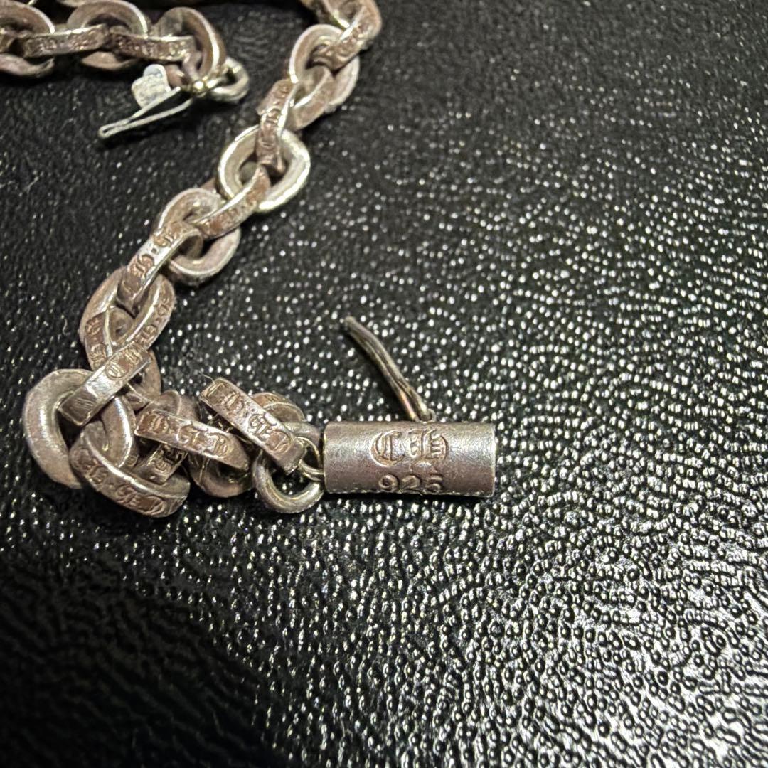ChromeHearts クロムハーツ　ペーパーチェーンブレスレット　7インチ