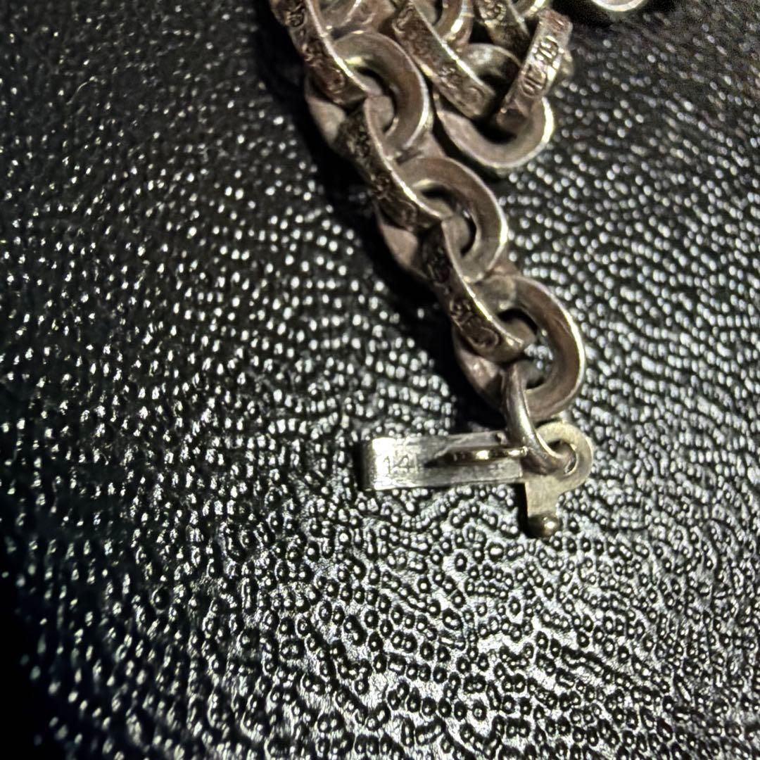 ChromeHearts クロムハーツ　ペーパーチェーンブレスレット　7インチ