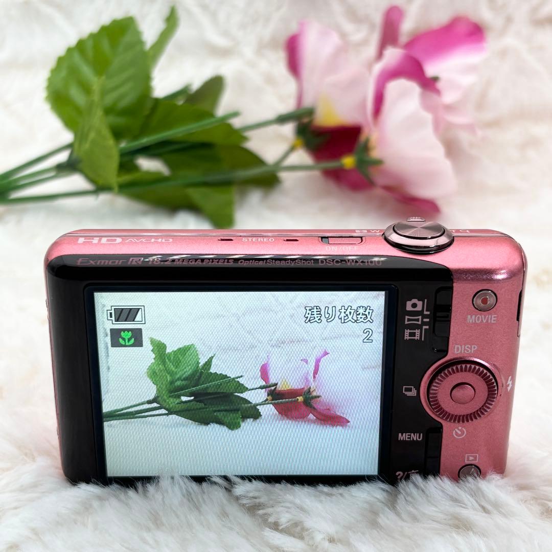 動作確認済み Sony Cyber-Shot DSC-WX100 ピンク