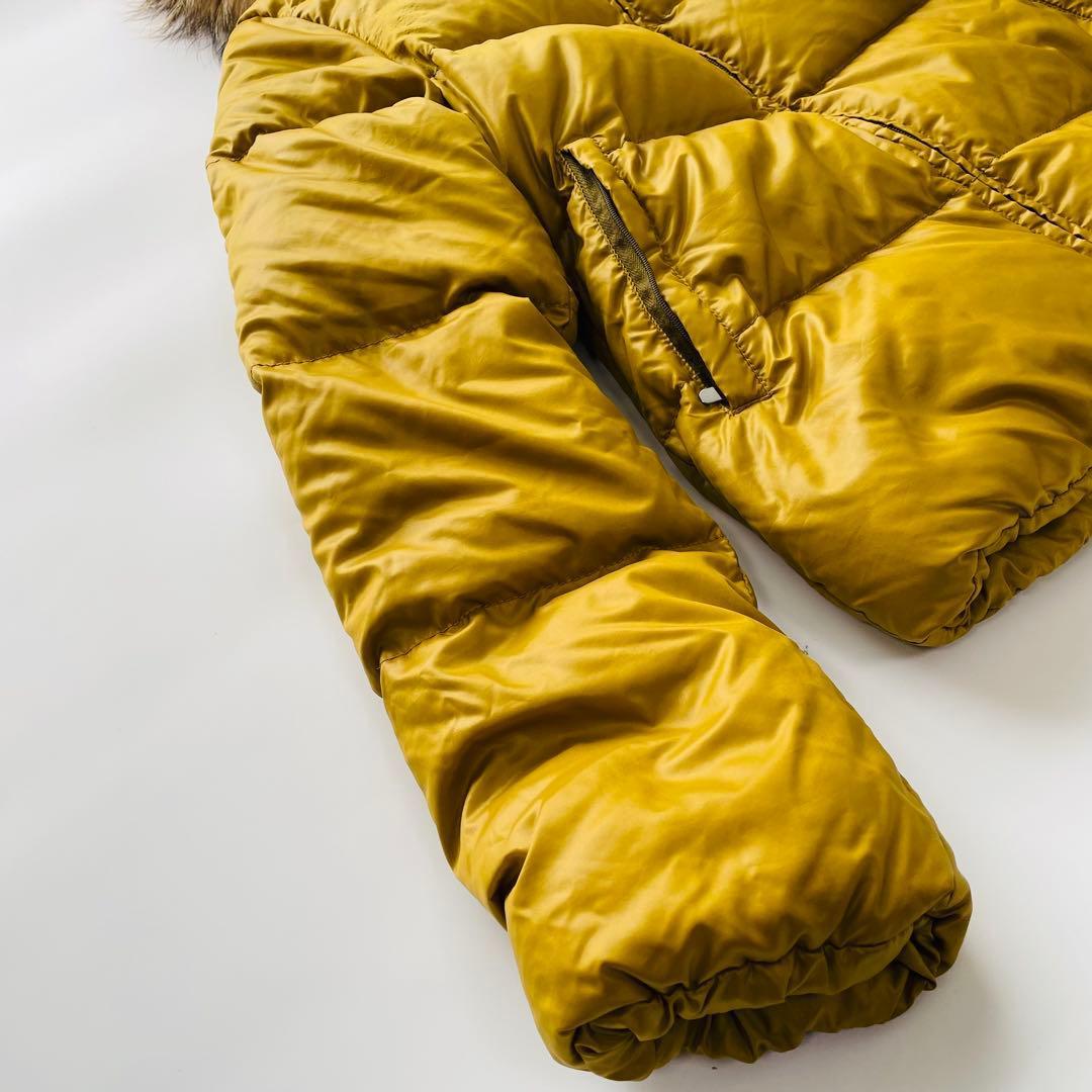 DUVETICA Adhara アダラ ラクーンファー ダウンジャケット 40