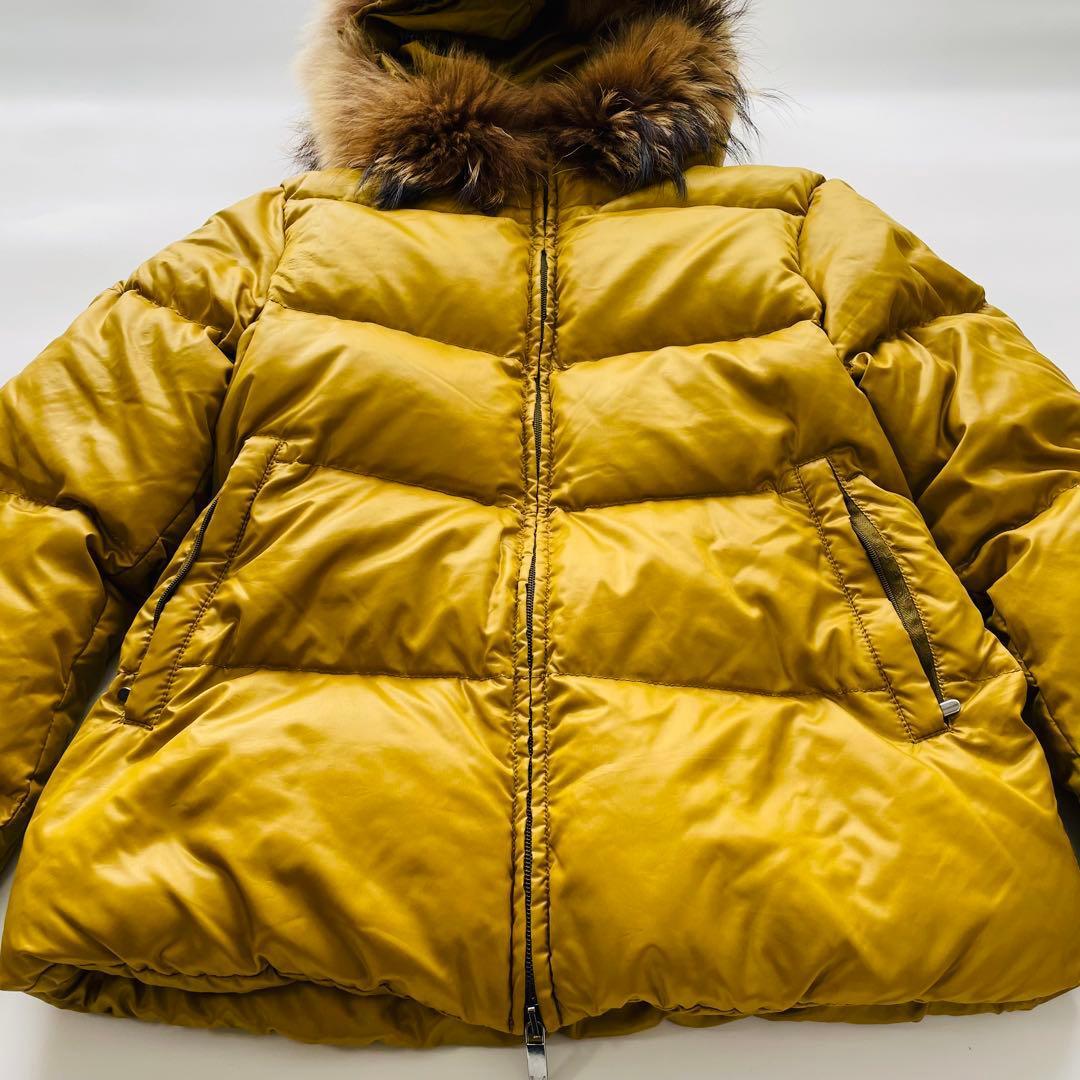 DUVETICA Adhara アダラ ラクーンファー ダウンジャケット 40