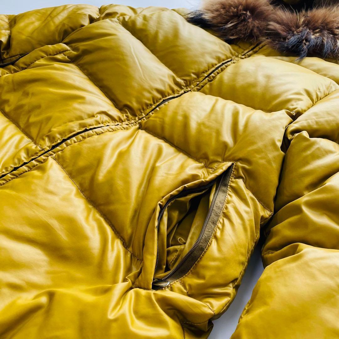 DUVETICA Adhara アダラ ラクーンファー ダウンジャケット 40