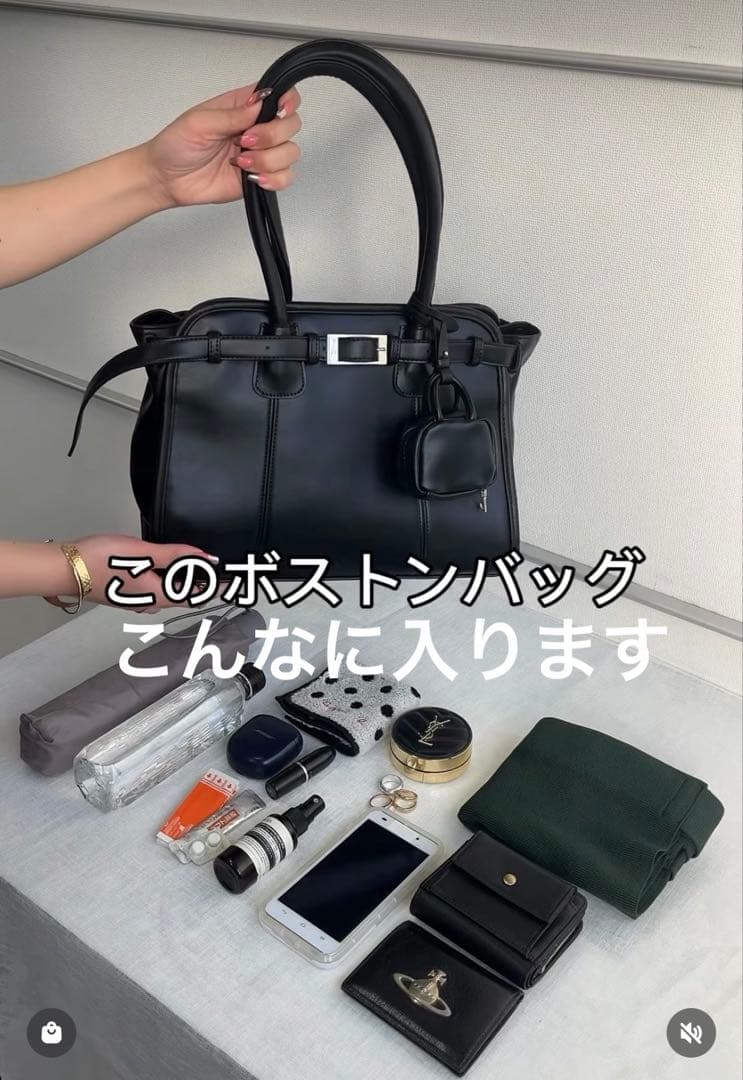 インスタグラマー　mikuさんコラボ　ボストンバック