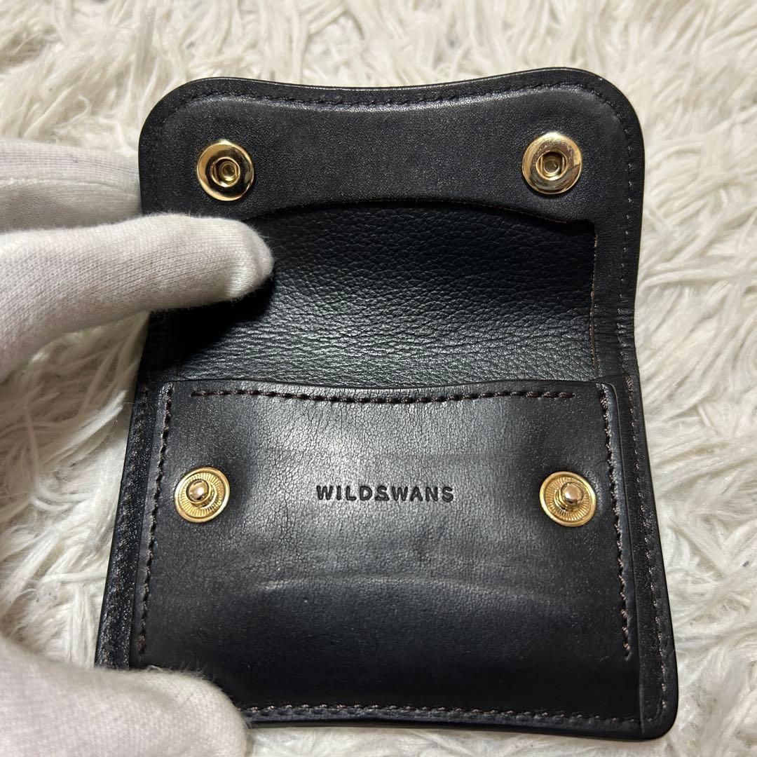 ⭐️極美品⭐️ワイルドスワンズ タング サドルプルアップ ケース メンズ 箱付