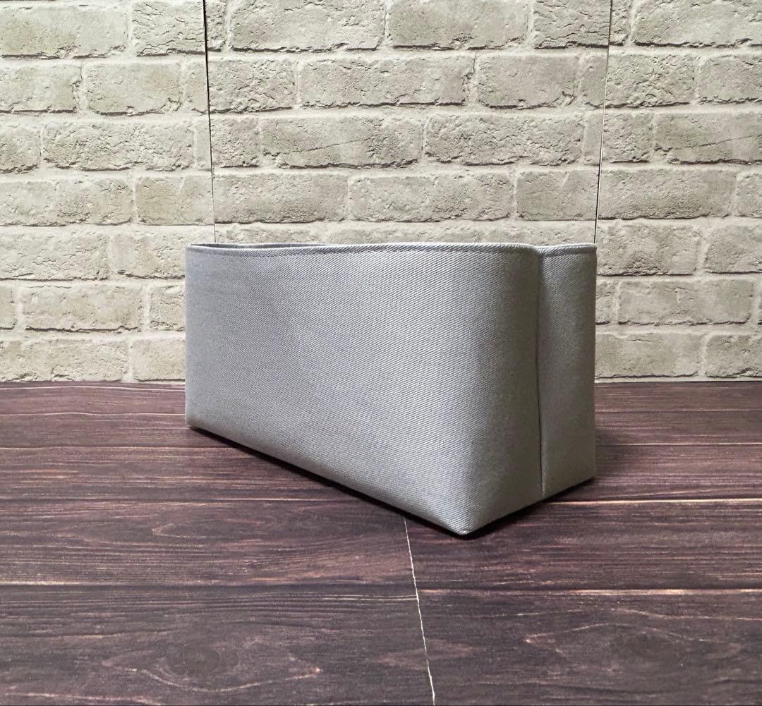 りま　バッグインバッグ　オーガナイザー　㉔ライトグレー　②アイボリー