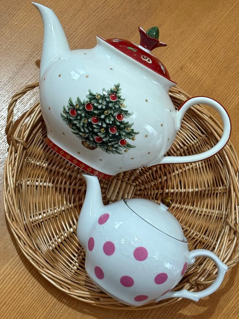 Villeroy & Bochビレロイ&ボッホ　ティーポット　クリスマス柄