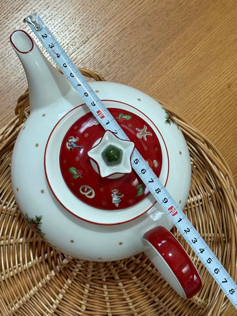 Villeroy & Bochビレロイ&ボッホ　ティーポット　クリスマス柄