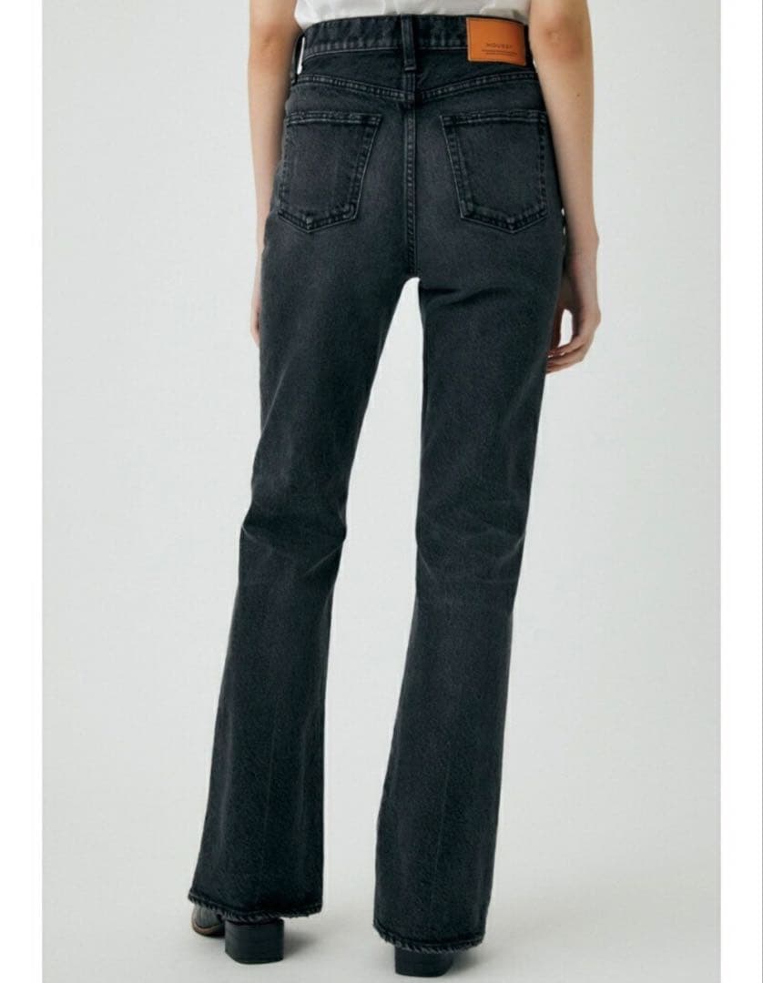 MOUSSY マウジー MVS BLACK FLARE ブラック 23