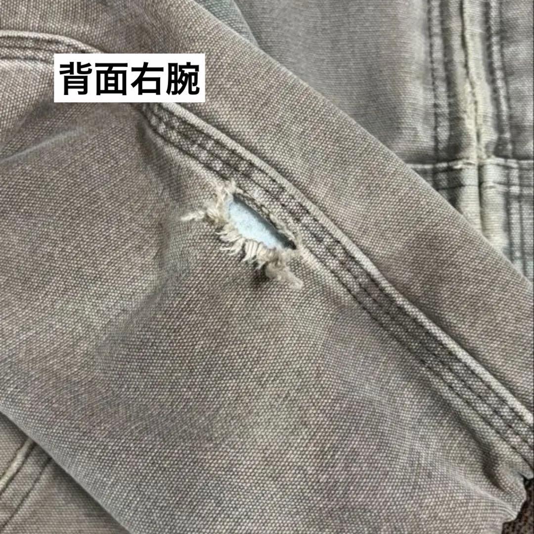 00s Carhartt ダックジャケット アクティブジャケット　鬼ヒゲ　焦茶