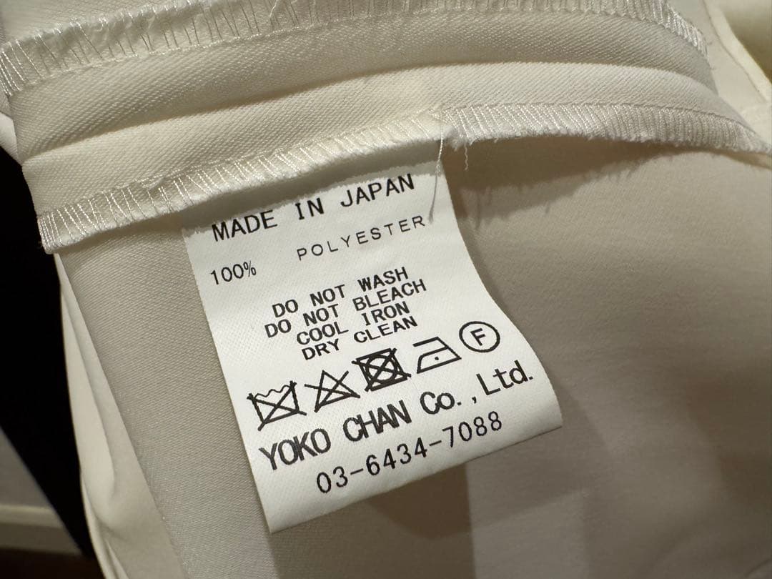 YOKOCHAN ヨーコチャン ブラウス 白 トップス