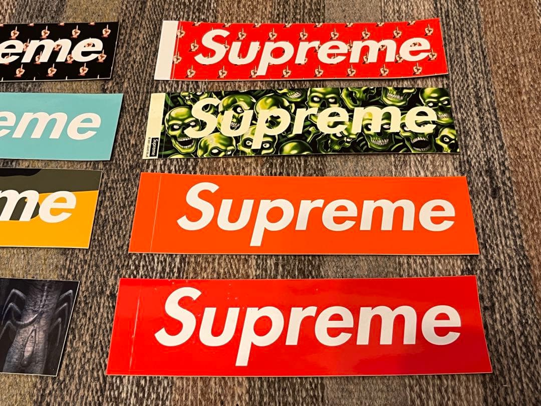 Supreme ステッカー 8枚セット　tiffany