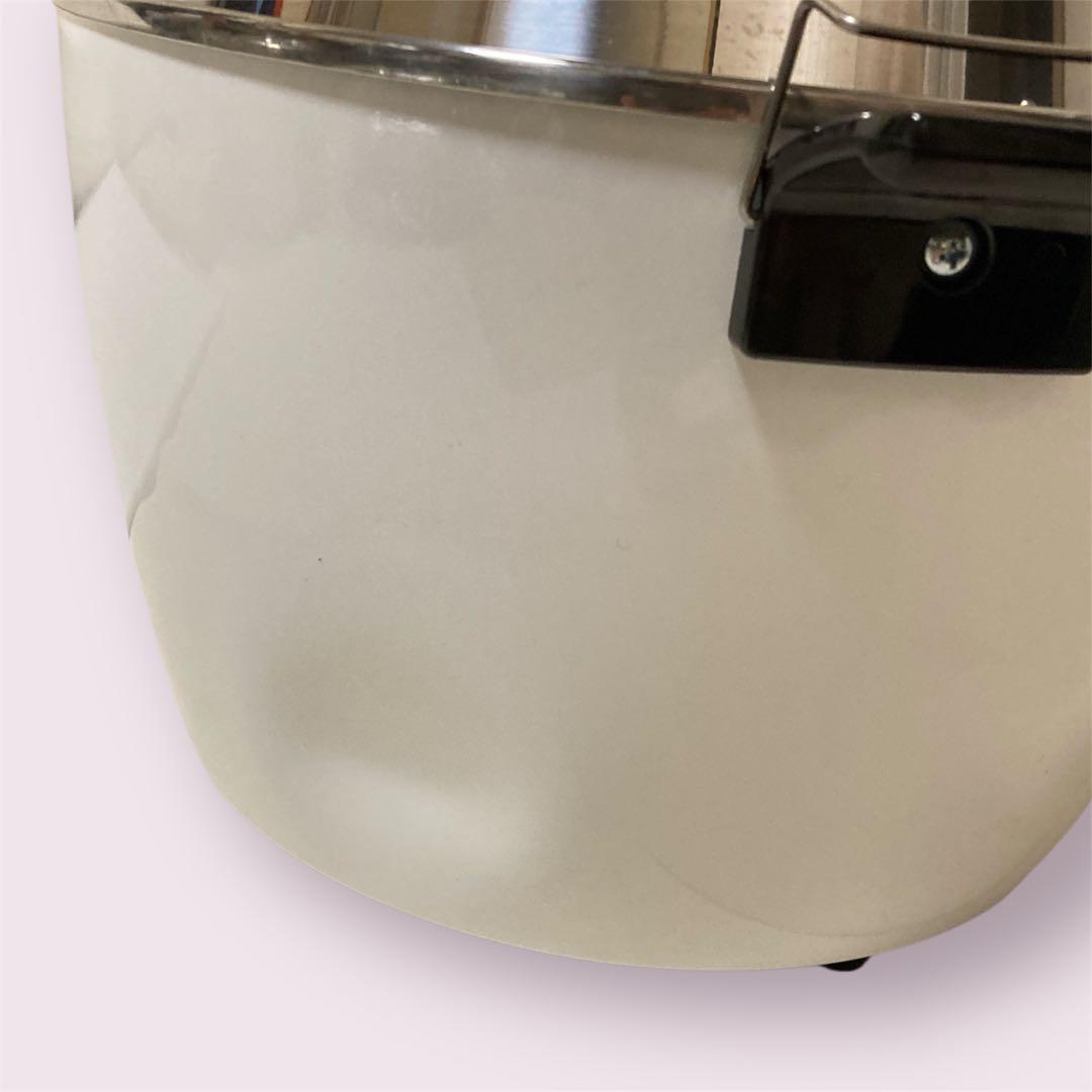 未使用付属あり 台湾製2025年 大同電鍋TATUNG 10合 (L)訳あり 白