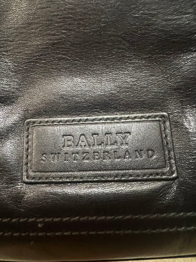 ヒ*✩様 BALLY ブラック レザービジネスバッグ