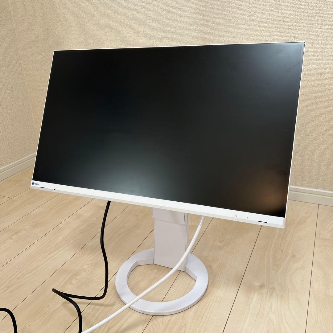 【極美品】EIZO 液晶モニター FullHD 23.8型 EV2480-ZWT