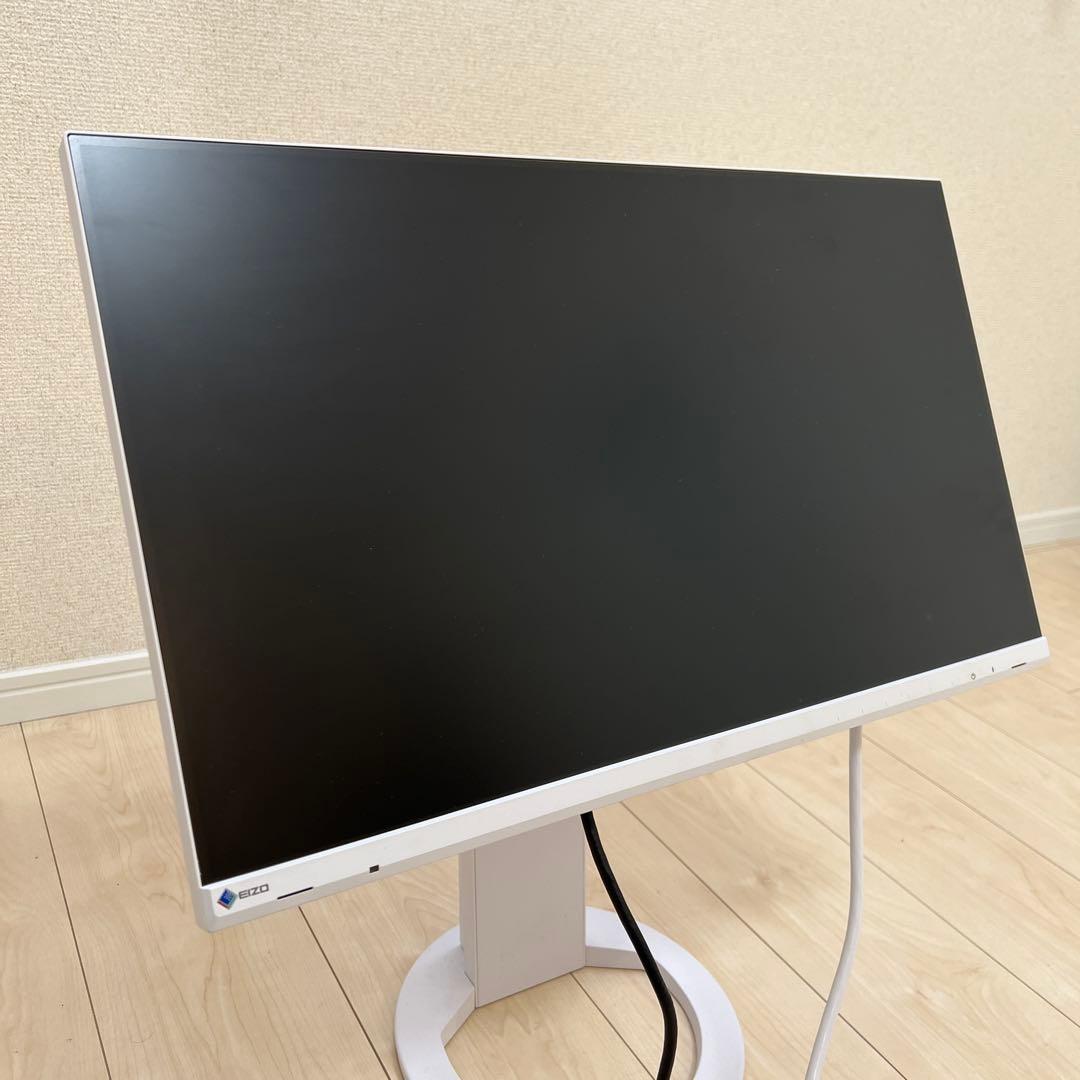 【極美品】EIZO 液晶モニター FullHD 23.8型 EV2480-ZWT