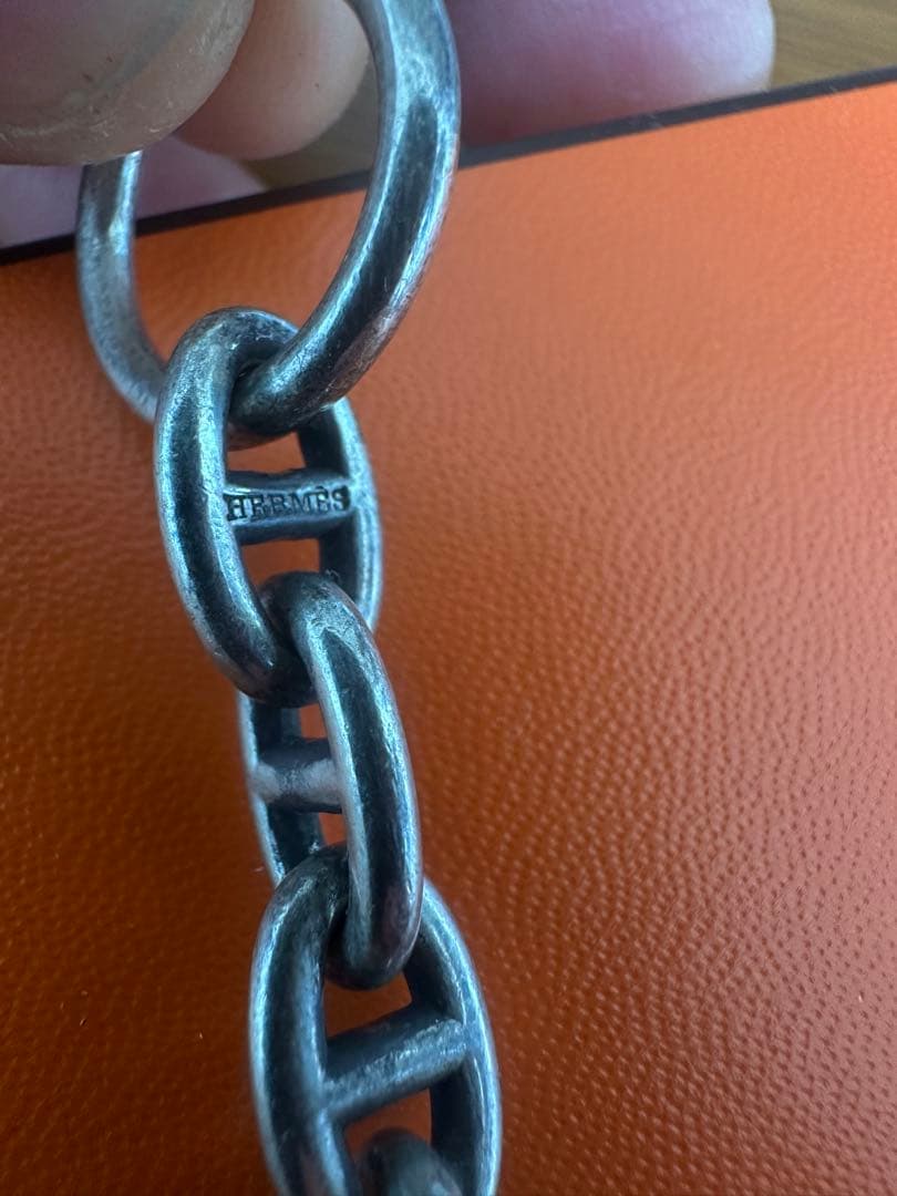 エルメス　シェーヌダンクル　PM 17コマ　腕周り18.5 箱付き