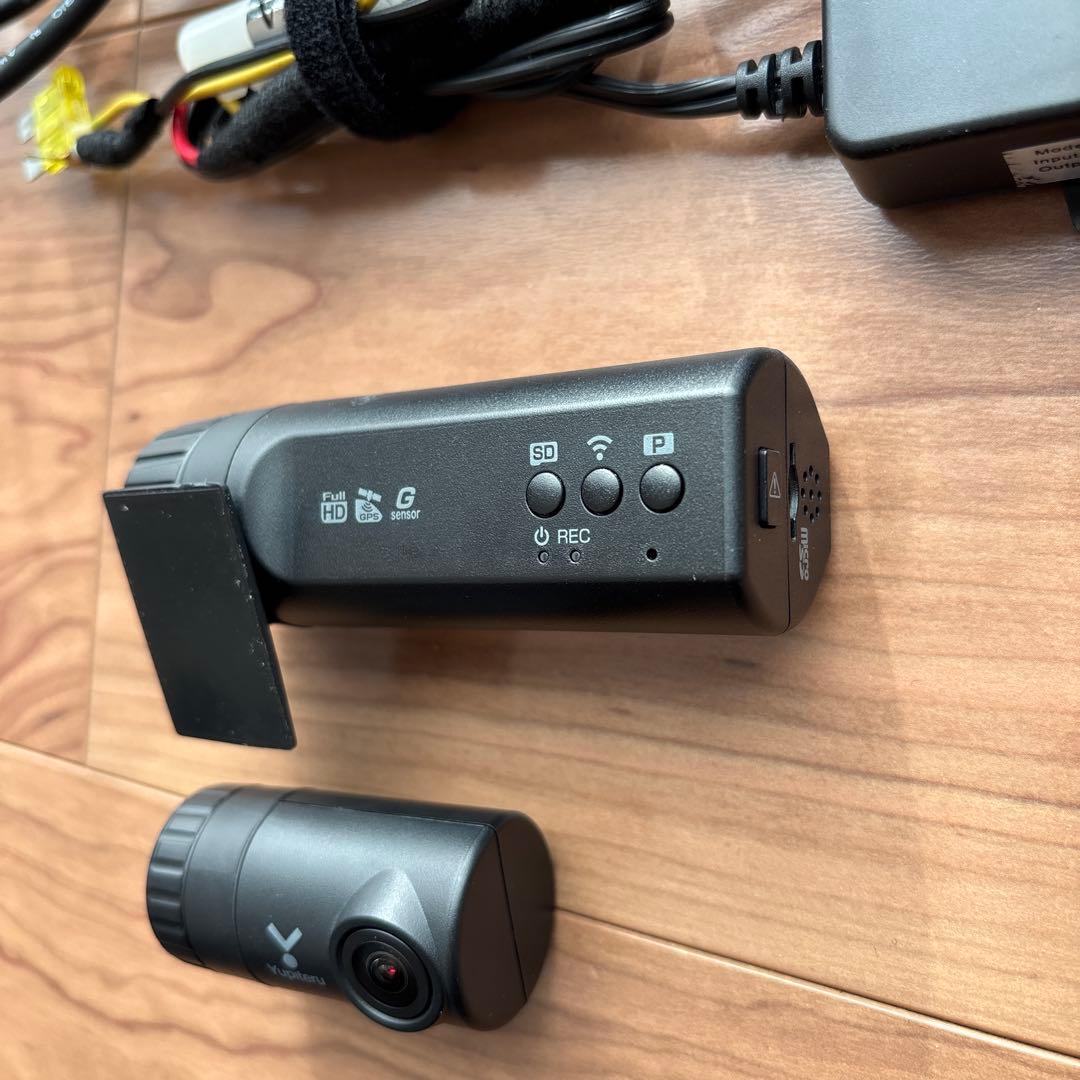 ユピテル ドラレコ DRY-TW9100d 前後2カメラ フルHD