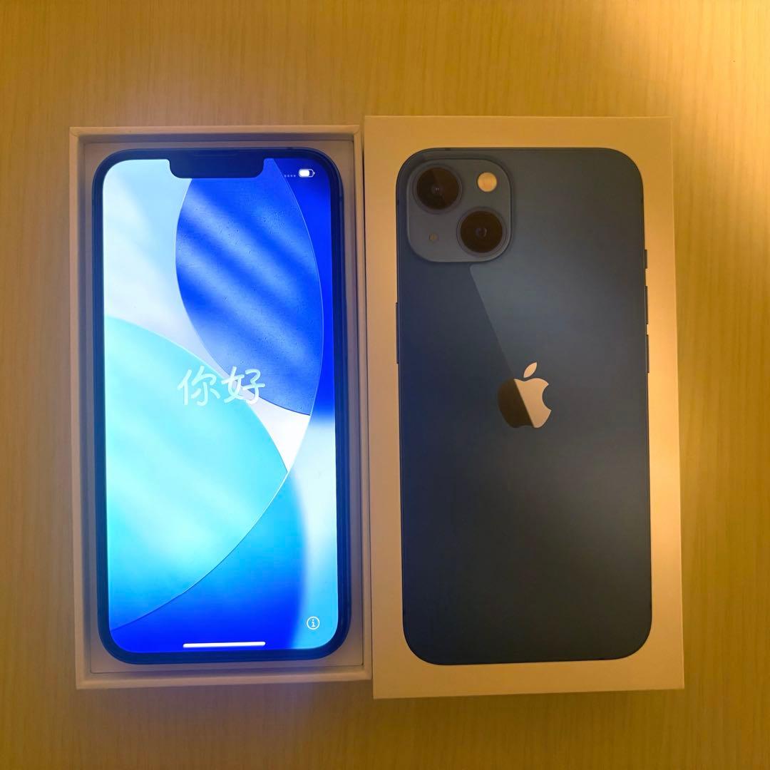 【iPhone13 128GB ブルー】SIMフリー