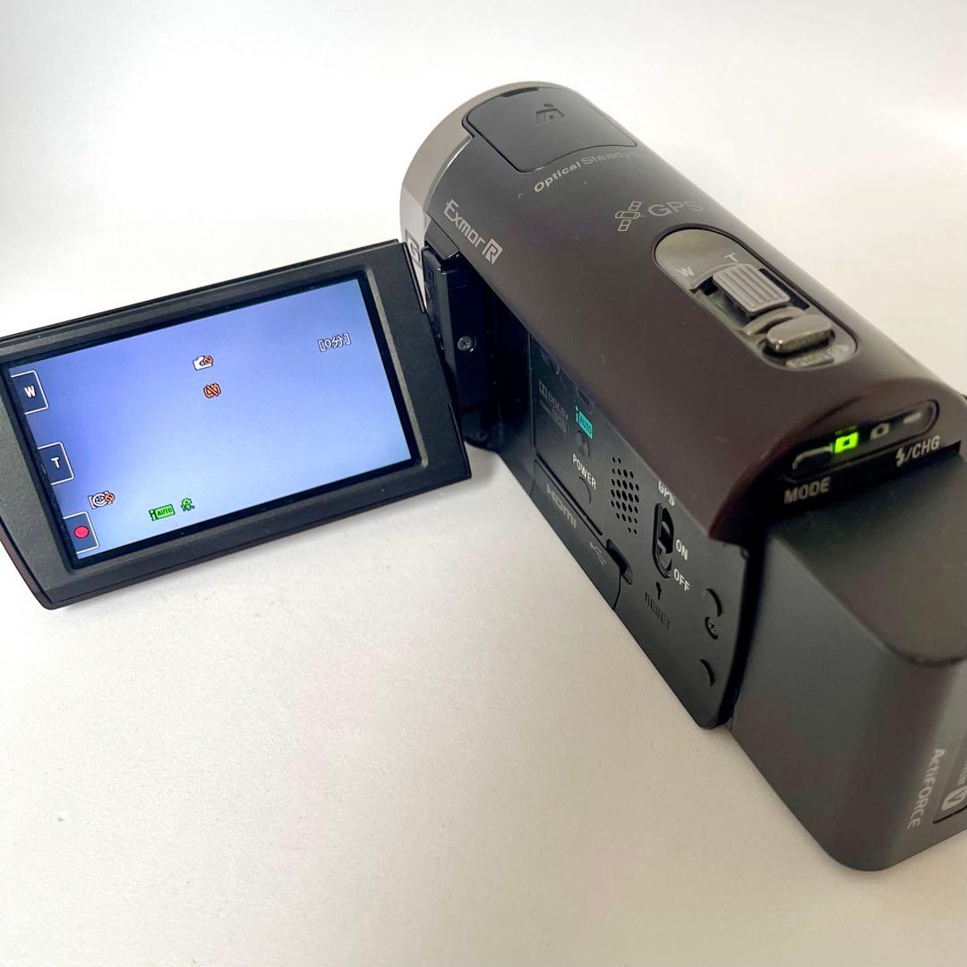 SONY HDR-CX370 Vビデオカメラ 64GBボルドー